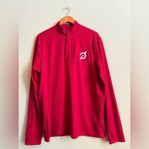 Peloton Red Long Sleeve Pullover